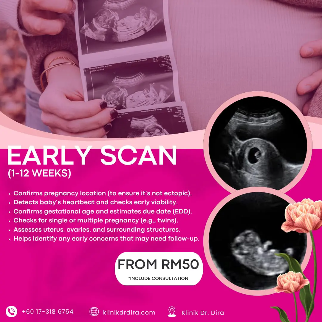 Klinik Dr Dira Semenyih Ultrasound Scan baby 3
